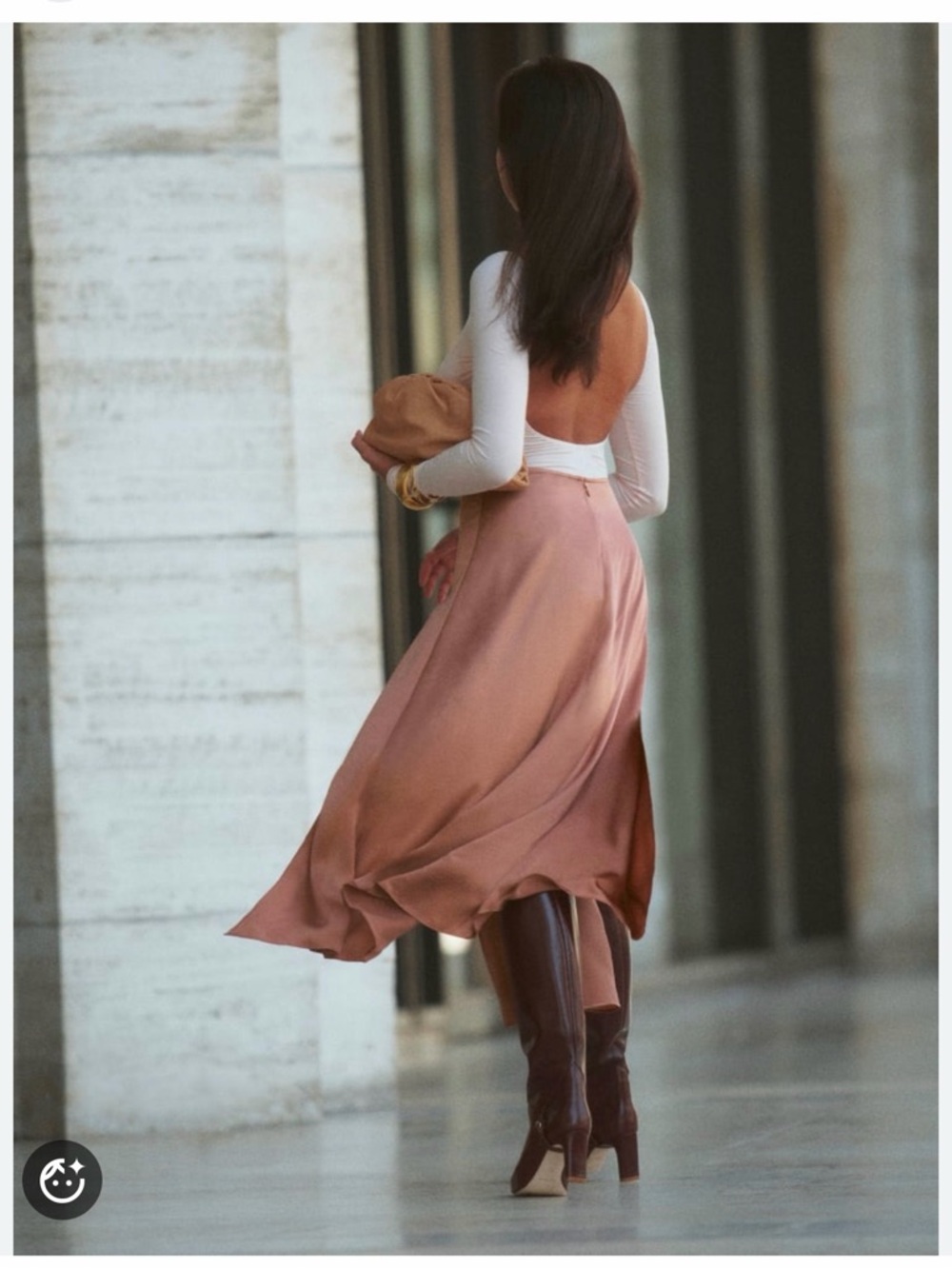 Reformation Vlora Silk Skirt - Picture 1 of 5